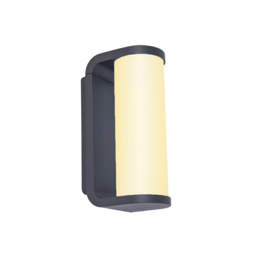 Lámpara de Pared Exterior LED Gris 10W Luz Cálida Tecnolite