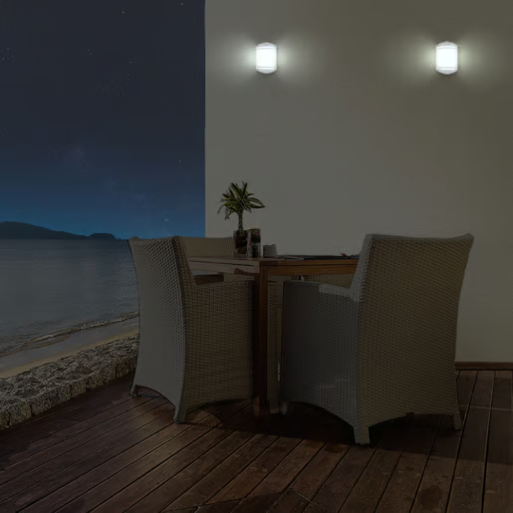 Lámpara de Pared LED Arbotante para exterior Base E27 15W Blanco Tecnolite