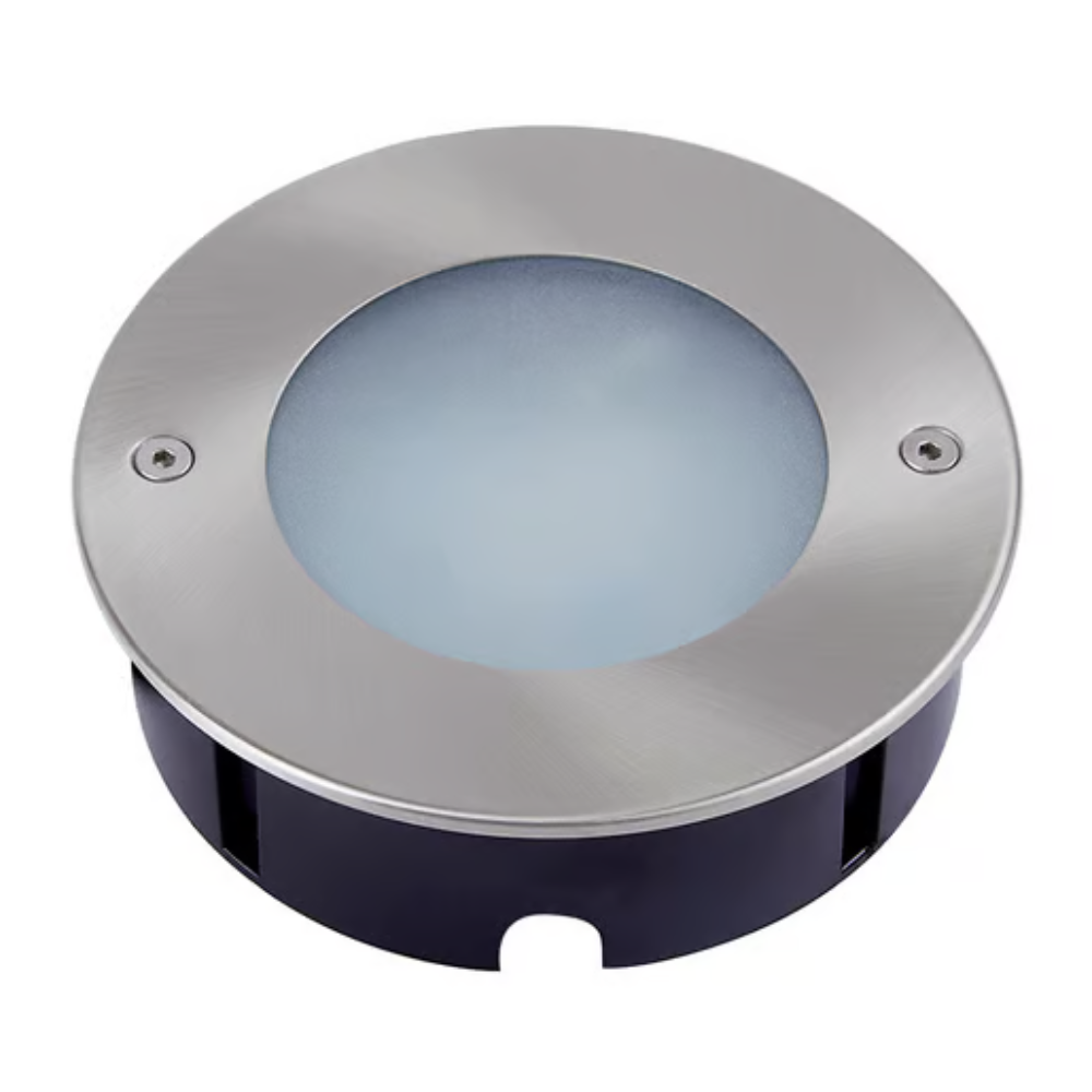 Lámpara de Piso LED Empotrable para Exterior Luz Cálida 9W Tecnolite