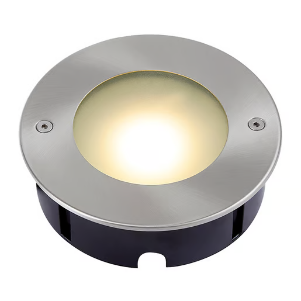 Lámpara de Piso LED Empotrable para Exterior Luz Cálida 9W Tecnolite