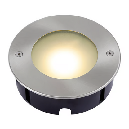Lámpara de Piso LED Empotrable para Exterior Luz Cálida 9W Tecnolite