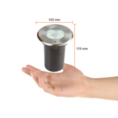 Lámpara de Piso para Exterior Base Gx5.3/GU10 50W Satinado Tecnolite