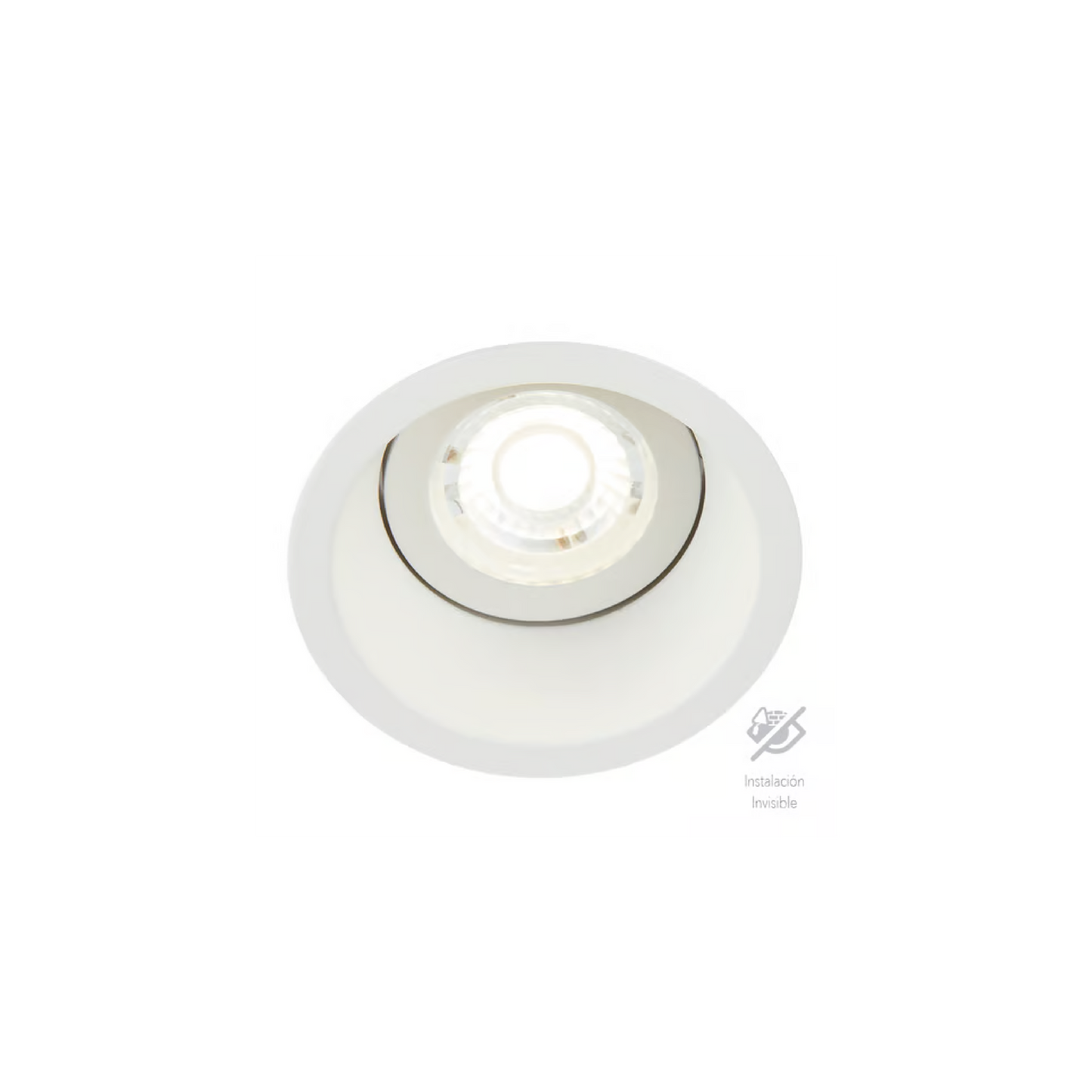 Lámpara de Techo Downlight Empotrable Base GX5.3 60W Blanco Tecnolite