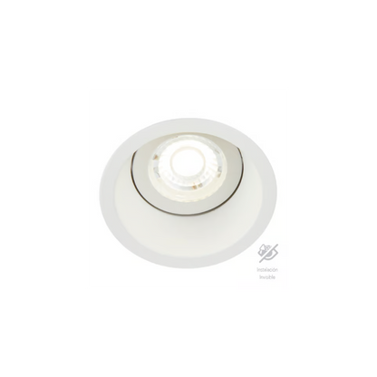 Lámpara de Techo Downlight Empotrable Base GX5.3 60W Blanco Tecnolite