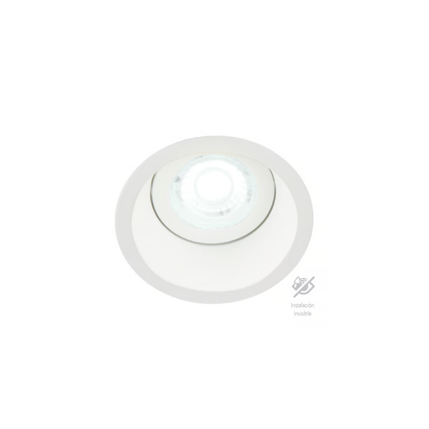 Lámpara de Techo Downlight Empotrable Base GX5.3 60W Blanco Tecnolite