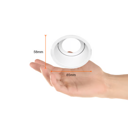 Lámpara de Techo Downlight Empotrable Base GX5.3 60W Blanco Tecnolite