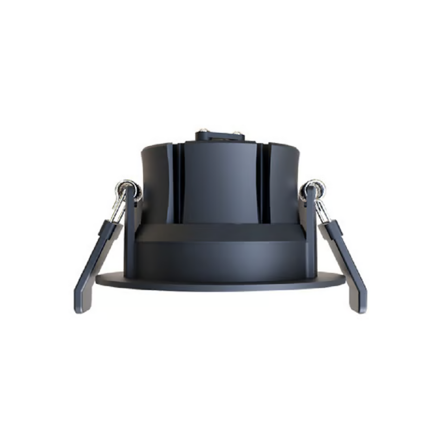 Lámpara de Techo LED Downlight 9W Luz Cálida Negro Tecnolite