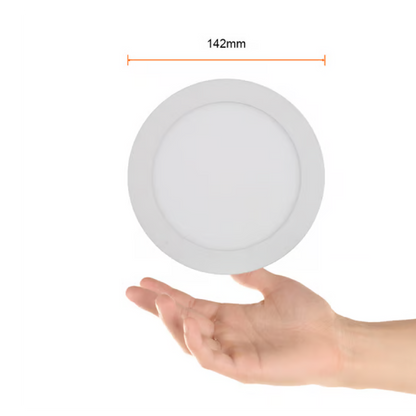 Lámpara de Techo LED Downlight Empotrable 9W Luz Neutra Blanco Tecnolite