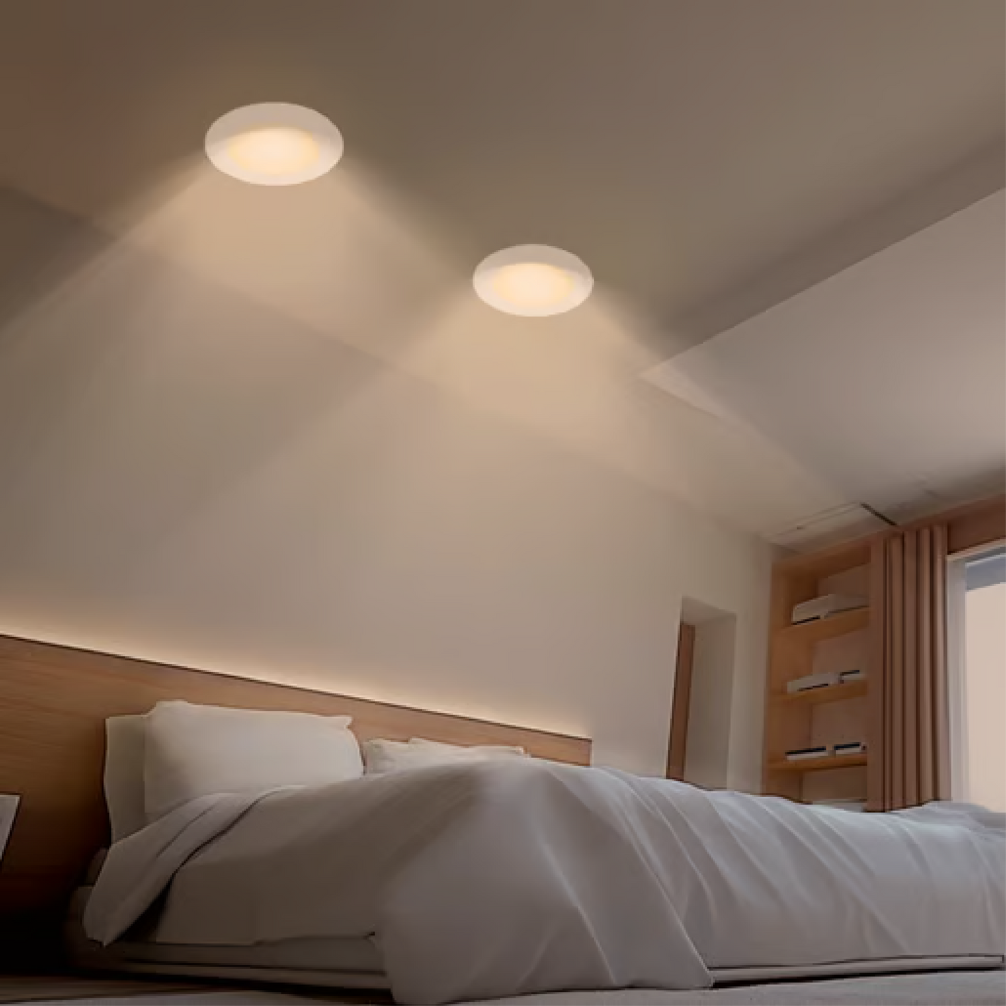 Lámpara de Techo LED Empotrable 24W Luz Cálida Blanco Tecnolite