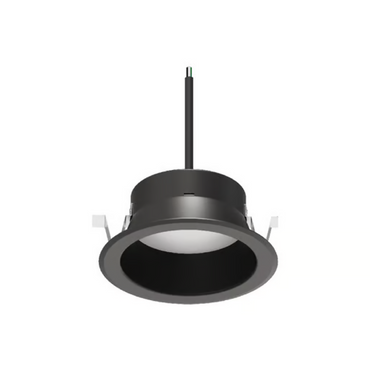 Lámpara de Techo LED Empotrable para Interior 20W Luz Cálida Negro Tecnolite
