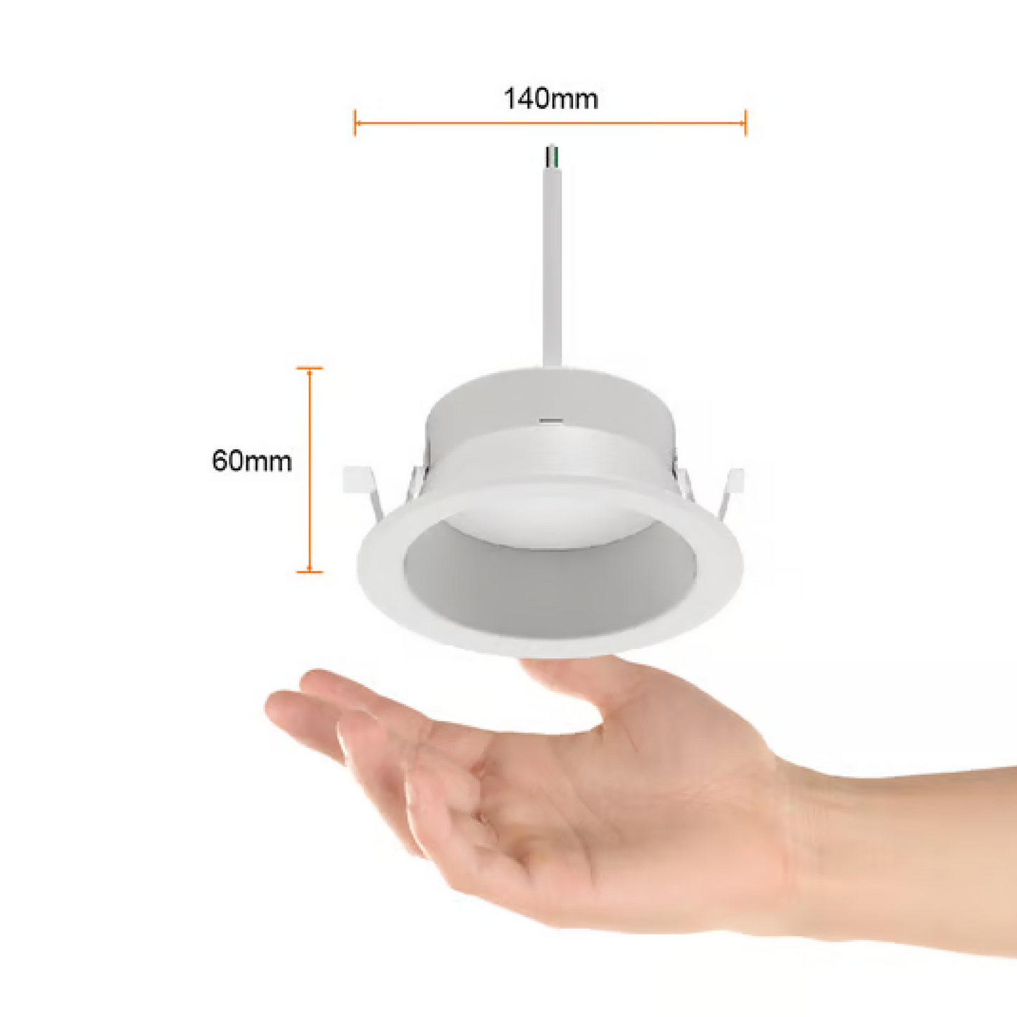 Lámpara de Techo LED Empotrable para Interior 20W Luz Fría Blanco Tecnolite