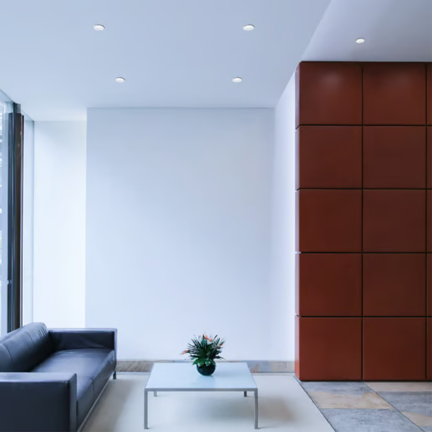 Lámpara de Techo LED Empotrable para Interior 20W Luz Fría Blanco Tecnolite