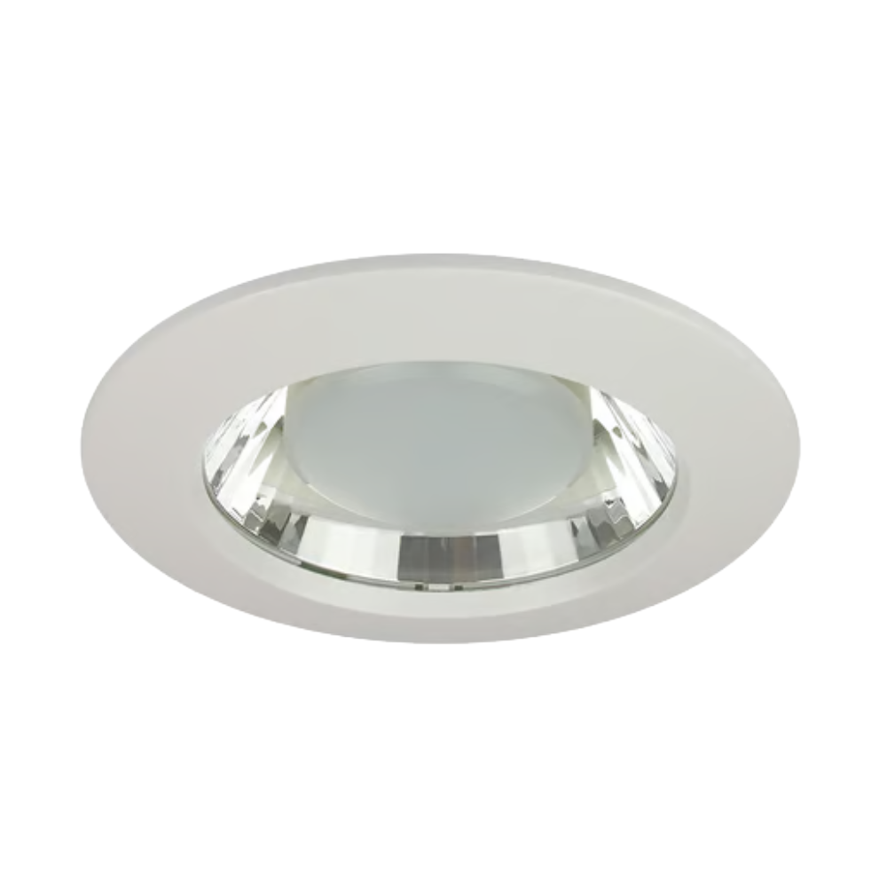 Lámpara de Techo LED Empotrable para Interior Luz Fría 9W Base E27 Blanco Tecnolite