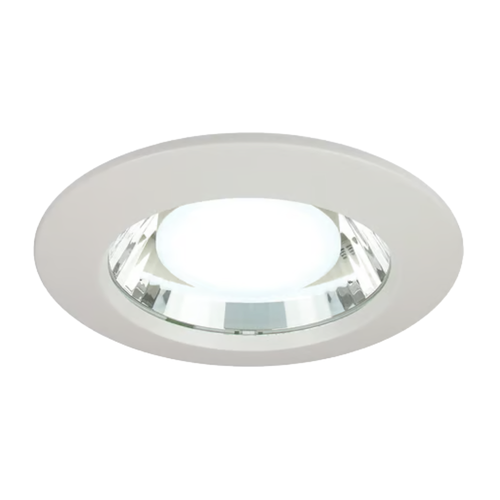 Lámpara de Techo LED Empotrable para Interior Luz Fría 9W Base E27 Blanco Tecnolite
