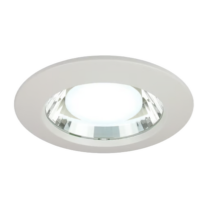 Lámpara de Techo LED Empotrable para Interior Luz Fría 9W Base E27 Blanco Tecnolite