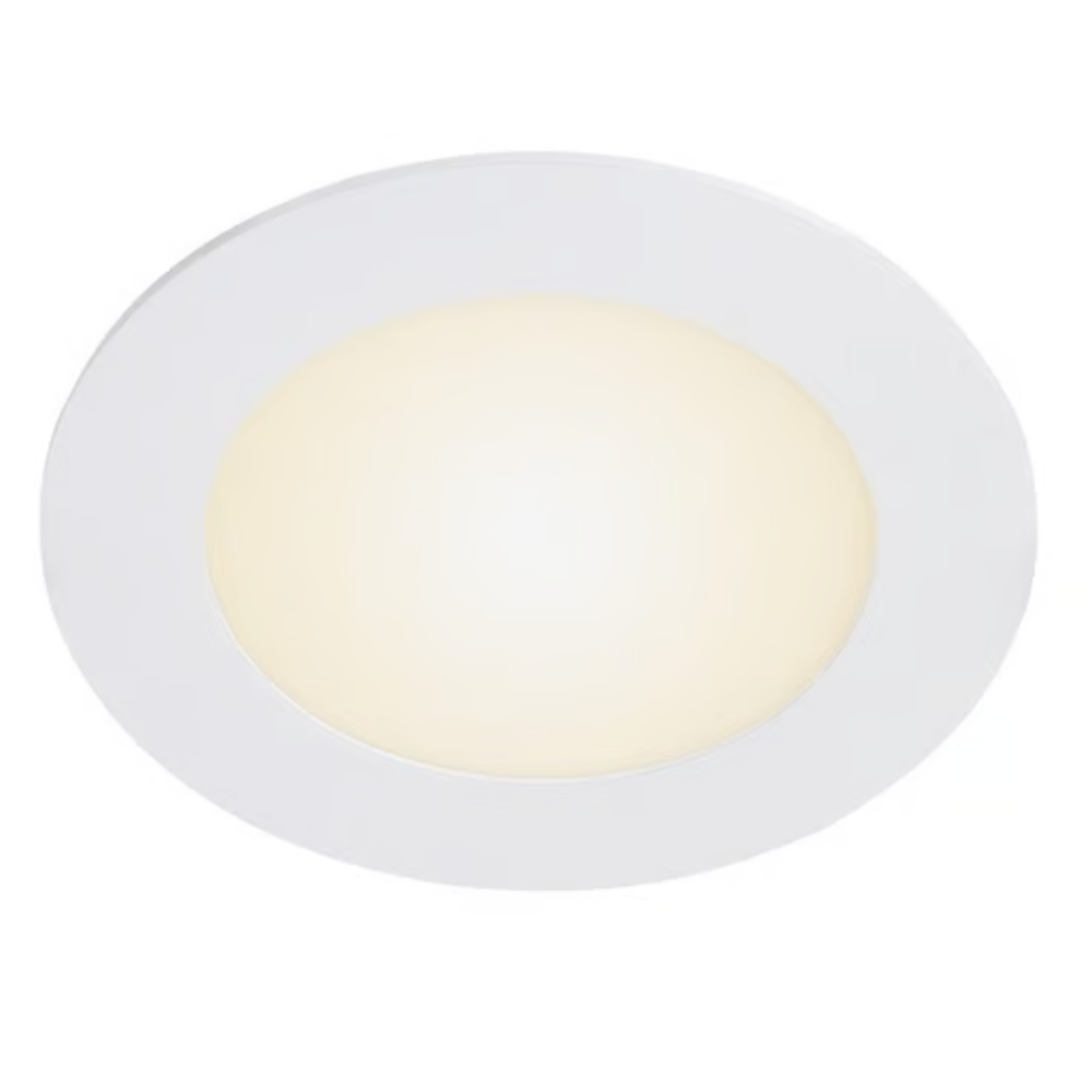 Lámpara de Techo LED Empotrable para Interior Luz Cálida 6W Blanco Tecnolite