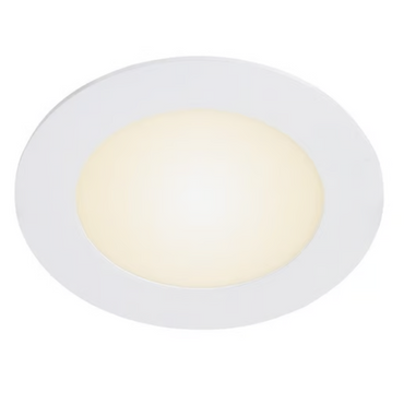 Lámpara de Techo LED Empotrable para Interior Luz Cálida 6W Blanco Tecnolite