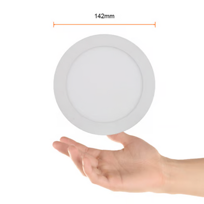 Lámpara de Techo LED Empotrable para Interior Luz Cálida 9W Tecnolite