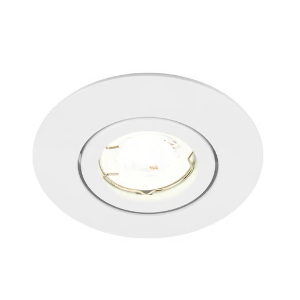 Lámpara de Techo LED Empotrable para interior Base GX5.3 50W Blanco Tecnolite
