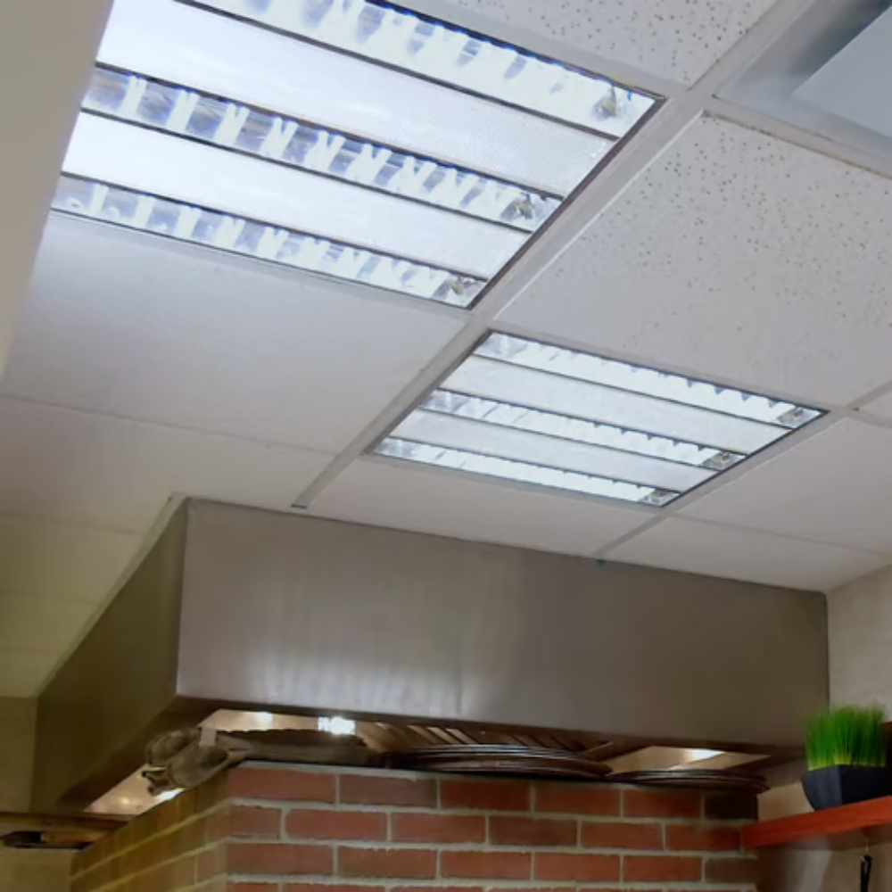Lámpara de Techo LED Empotrable tipo Gabinete Luz Fría Base (G5x3) Blanco Tecnolite