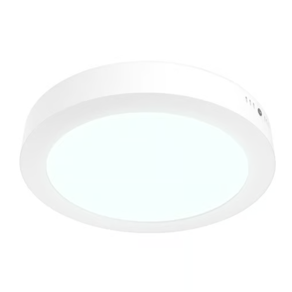 Lámpara de Techo LED Tipo Plafón Luz Fría 18W Blanco Tecnolite