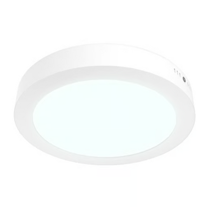 Lámpara de Techo LED Tipo Plafón Luz Fría 18W Blanco Tecnolite