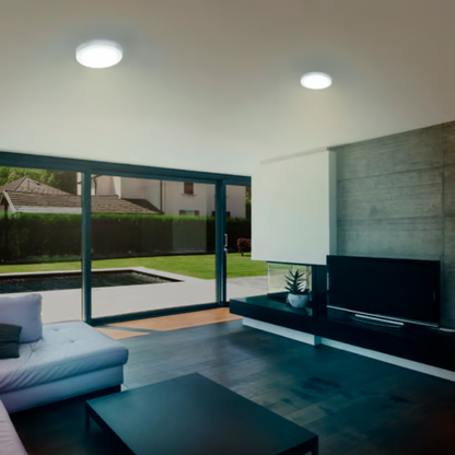 Lámpara de Techo LED Tipo Plafón Luz Fría 18W Blanco Tecnolite