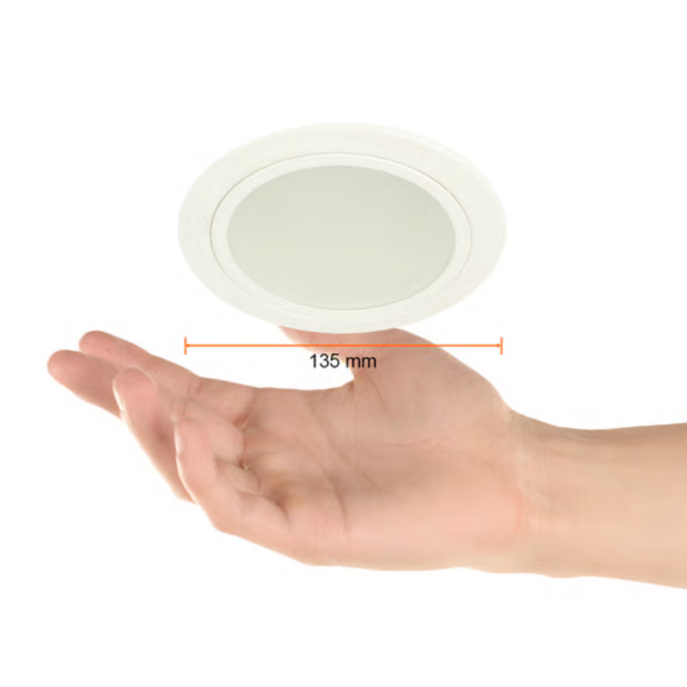 Lámpara de Techo LED Tipo Plafon para Interior Base GX5.3 6W Blanco Tecnolite