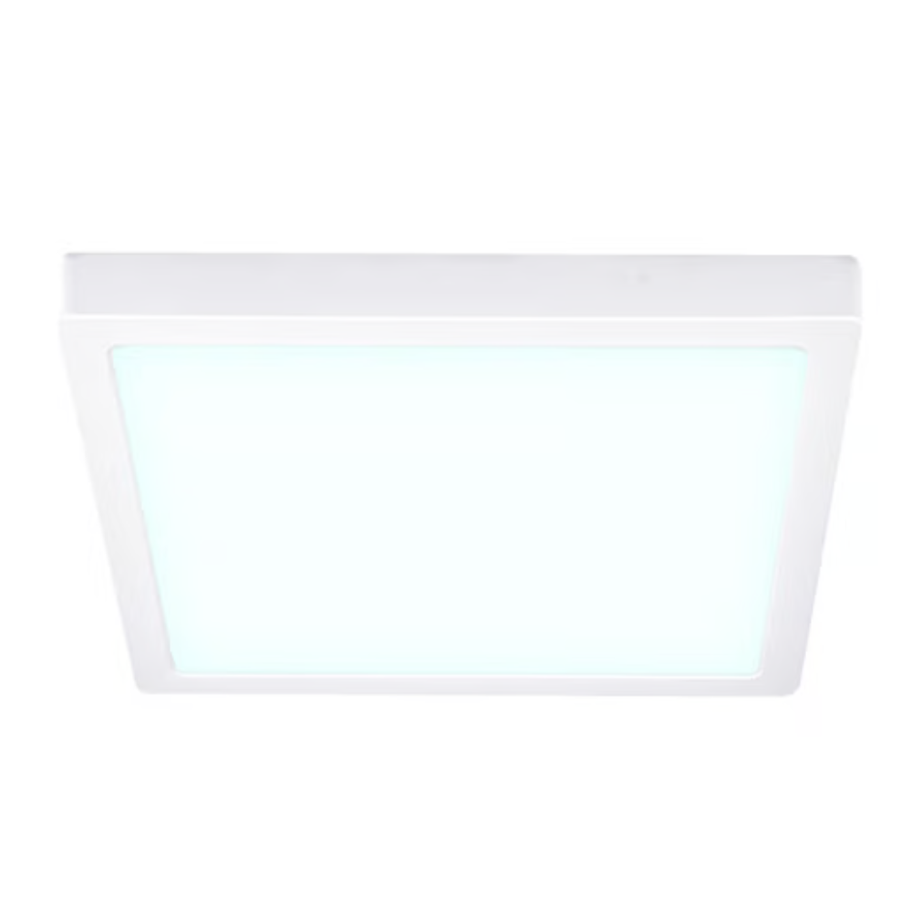 Lámpara de Techo LED Tipo Plafón para Interior Luz Fría 24W Blanco Tecnolite