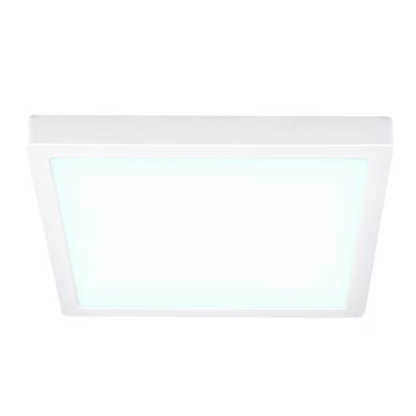 Lámpara de Techo LED Tipo Plafón para Interior Luz Fría 24W Blanco Tecnolite