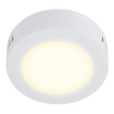 Lámpara de Techo LED Tipo Plafón para Interior Luz Cálida 6W Blanco Tecnolite