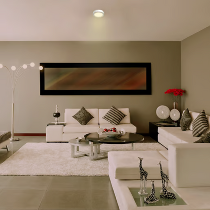 Lámpara de Techo LED Tipo Plafón para Interior Luz Cálida 12W Blanco Tecnolite