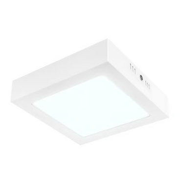 Lámpara de Techo LED Tipo Plafón para Interior Luz Fría 12W Blanco Tecnolite