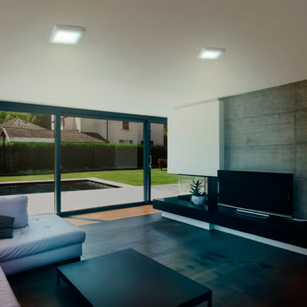 Lámpara de Techo LED Tipo Plafón para Interior Luz Fría 18W Blanco Tecnolite