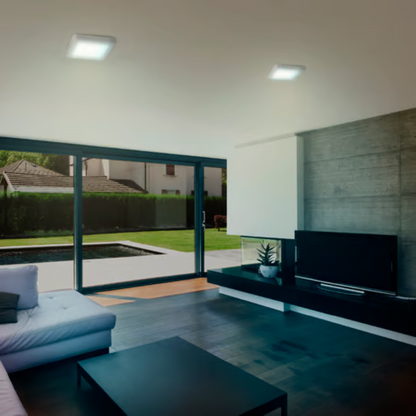 Lámpara de Techo LED Tipo Plafón para Interior Luz Fría 18W Blanco Tecnolite