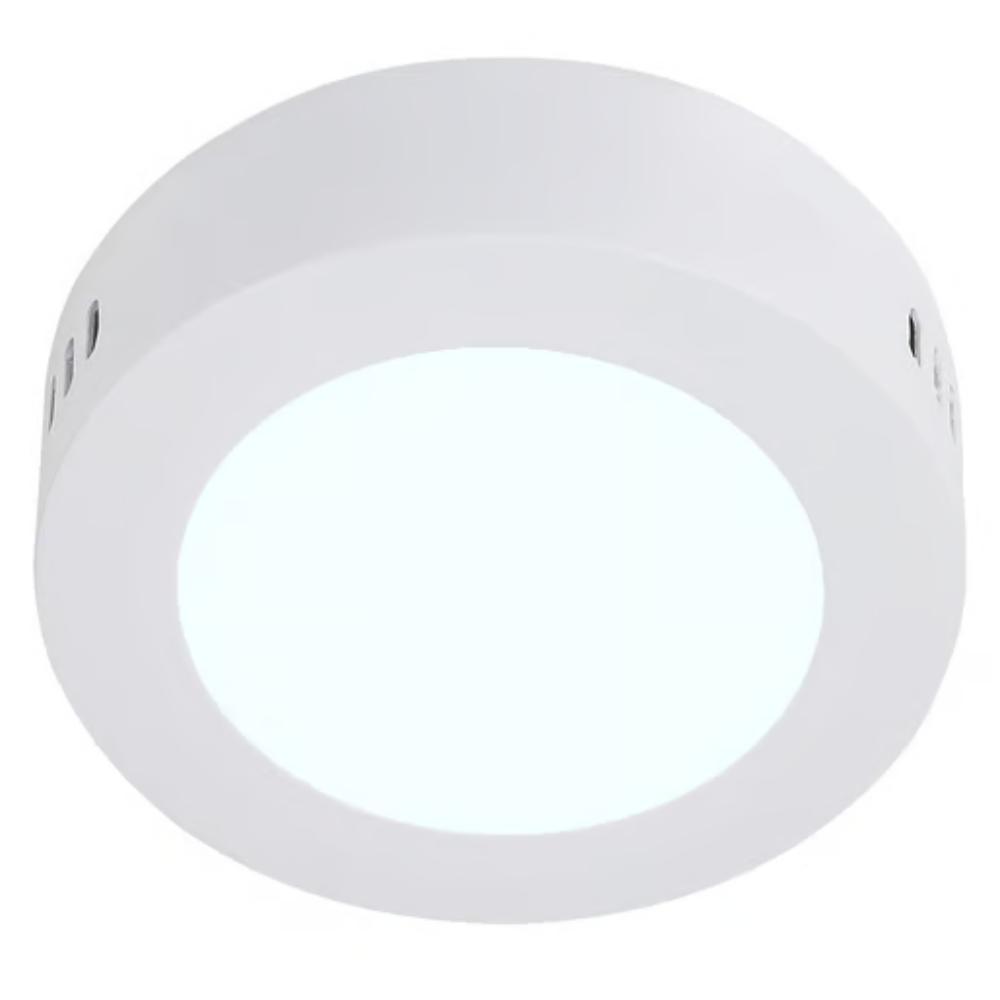 Lámpara de Techo LED Tipo Plafón para Interior Luz Fría 6W Blanco Tecnolite