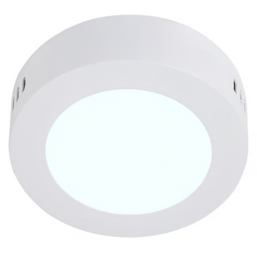 Lámpara de Techo LED Tipo Plafón para Interior Luz Fría 6W Blanco Tecnolite