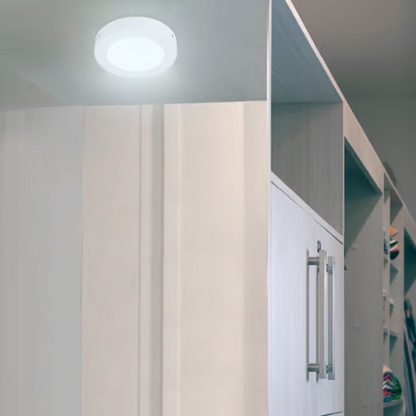 Lámpara de Techo LED Tipo Plafón para Interior Luz Fría 6W Blanco Tecnolite