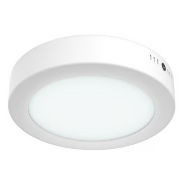 Lámpara de Techo LED Tipo Plafón para interior Luz Fría 12W Blanco Tecnolite