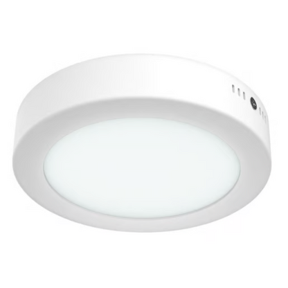 Lámpara de Techo LED Tipo Plafón para interior Luz Fría 12W Blanco Tecnolite
