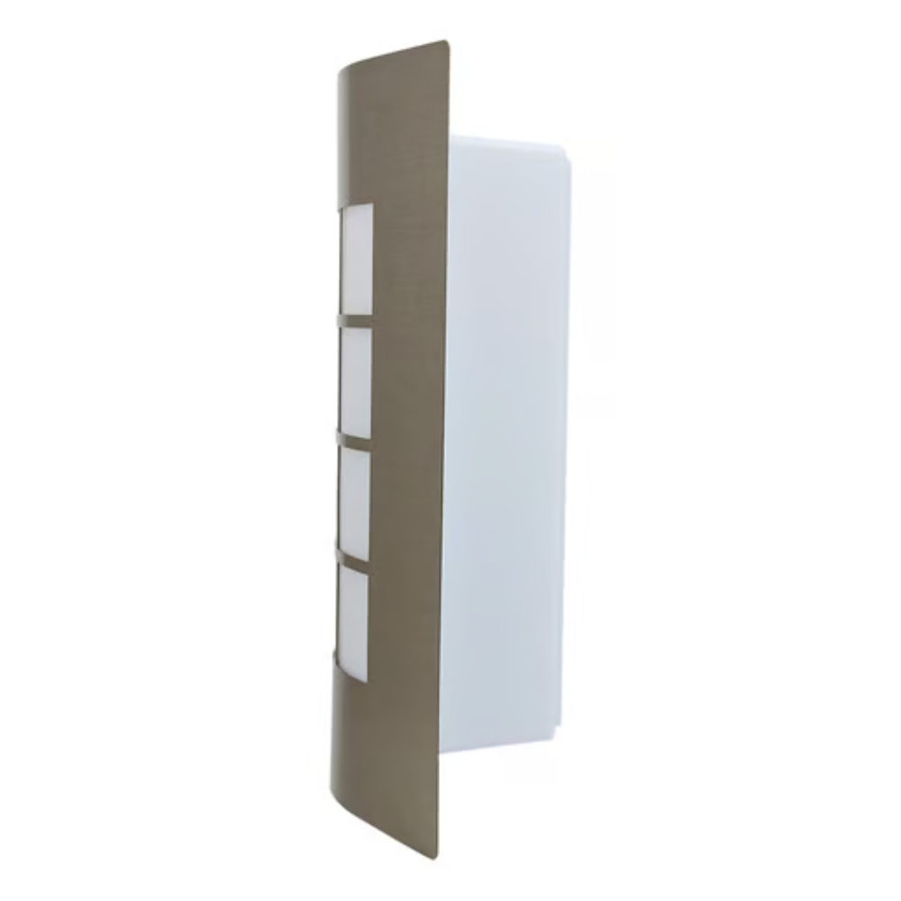 Lámpara de exterior E27 8.5W Satinado Turin 15W Tecnolite