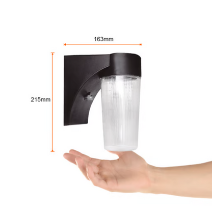 Lámpara de exterior LED E27 Luz Fría 14W Café Tecnolite