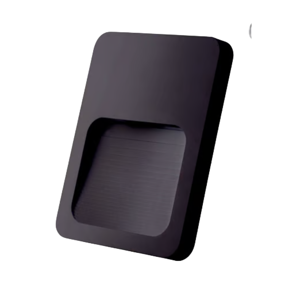 Lámpara de pared LED Luz Cálida 1.5W Negro Tecnolite