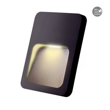 Lámpara de pared LED Luz Cálida 1.5W Negro Tecnolite