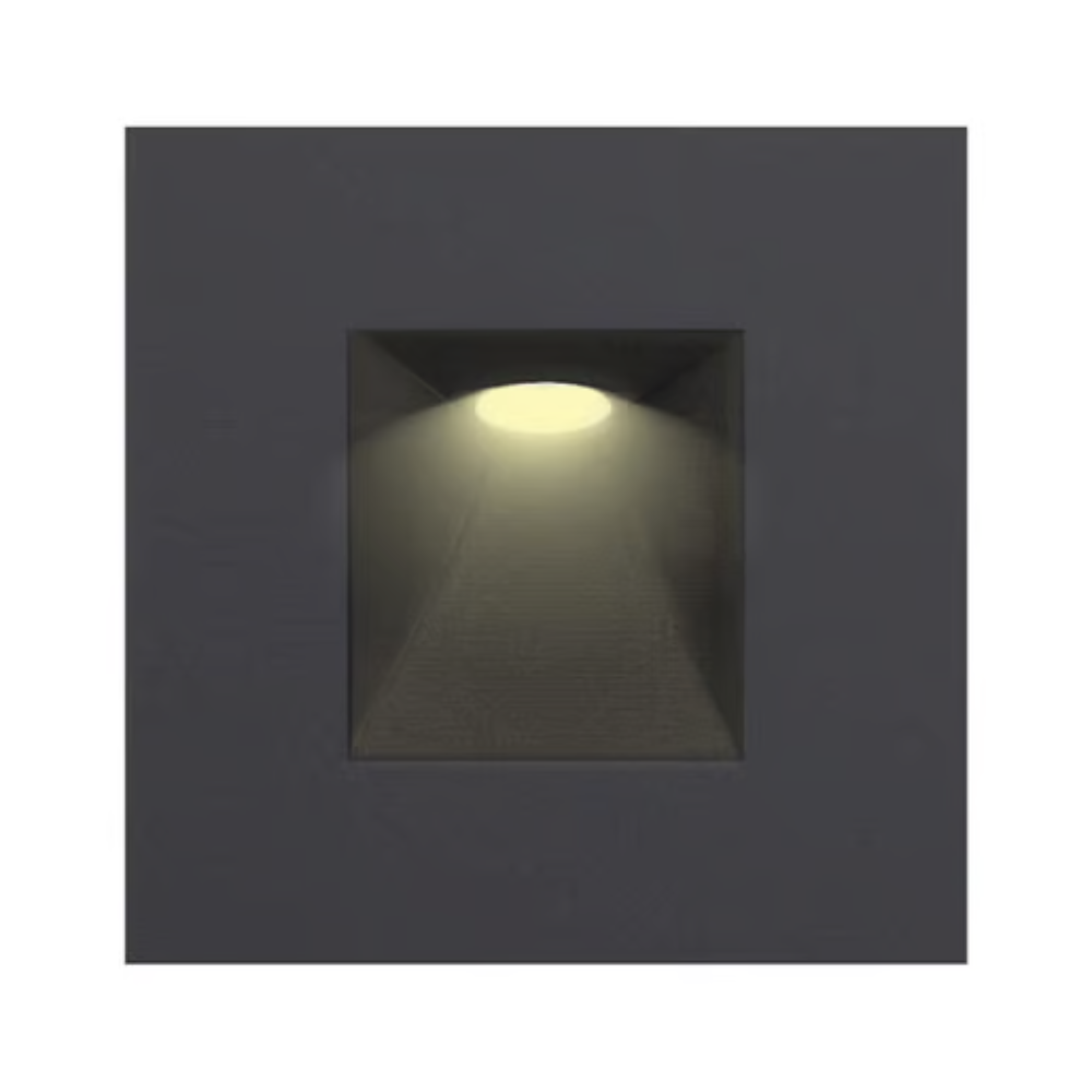 Lámpara de pared LED Luz Cálida 3W Negro Cyrano Tecnolite