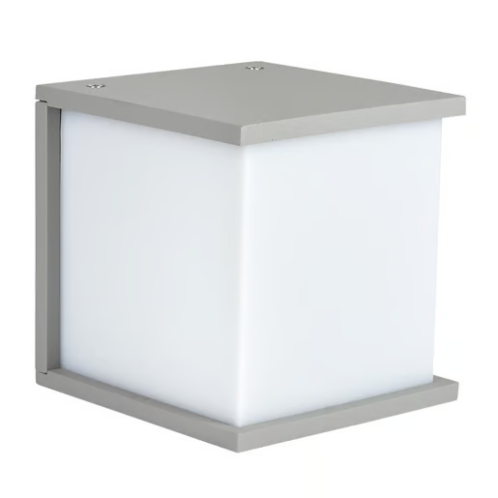 Lampara de pared exterior E27 15W Satinado Toulon Tecnolite