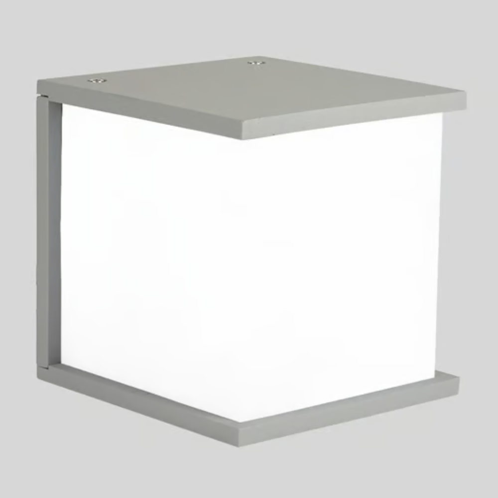 Lampara de pared exterior E27 15W Satinado Toulon Tecnolite