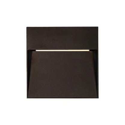 Lámpara de pared exterior LED Luz Cálida 8W Negro Kave I Tecnolite