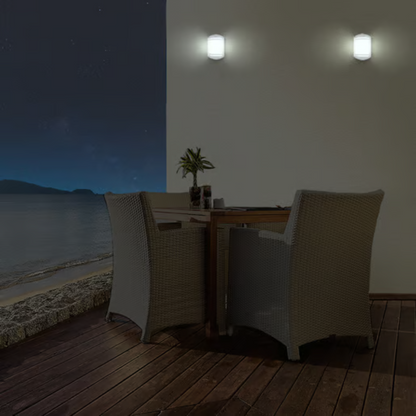 Lámpara de pared tipo arbotante E27 Satinado 15W Tecnolite
