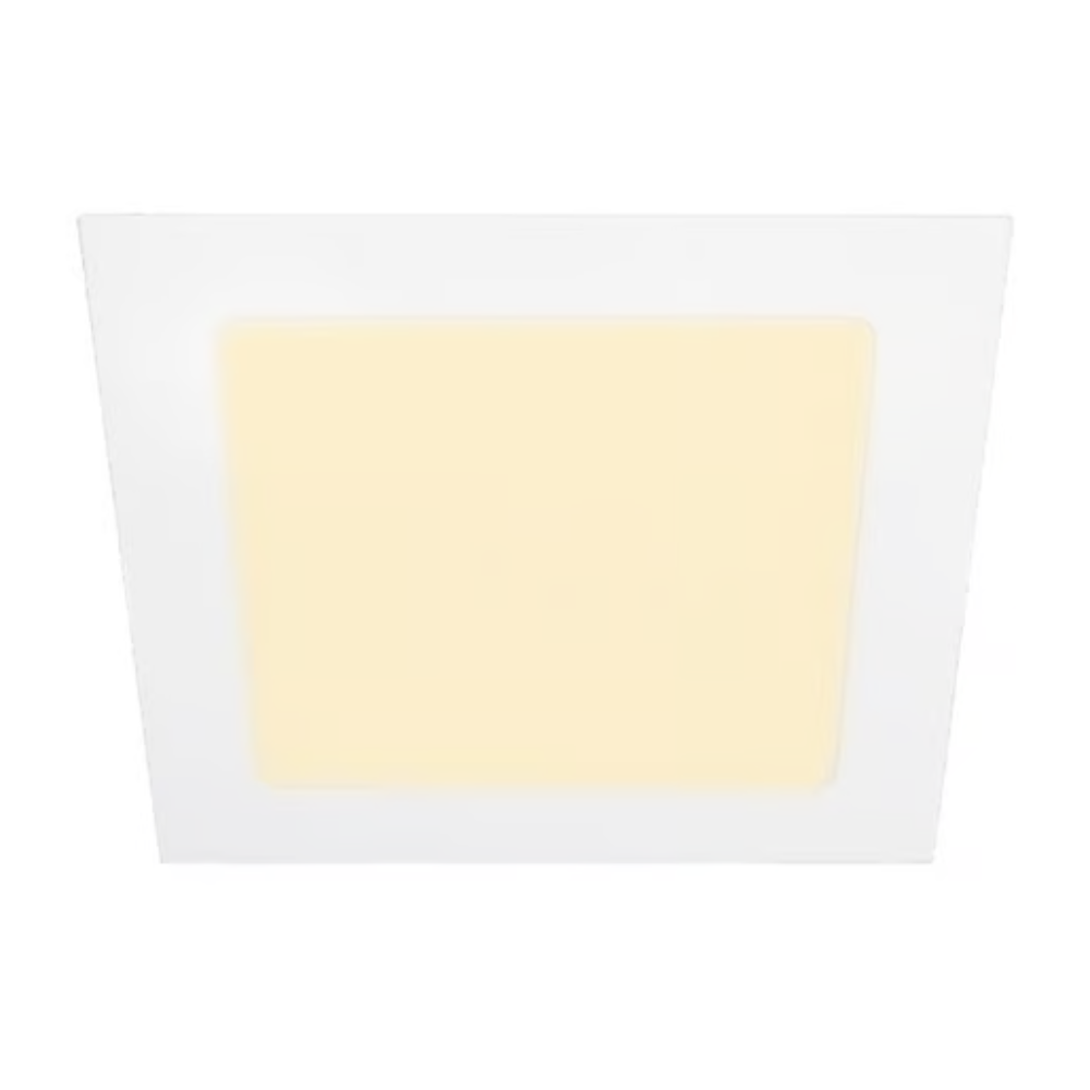 Lámpara de techo LED Empotrable Brighton VII para interior Luz Cálida 12W Blanca Tecnolite